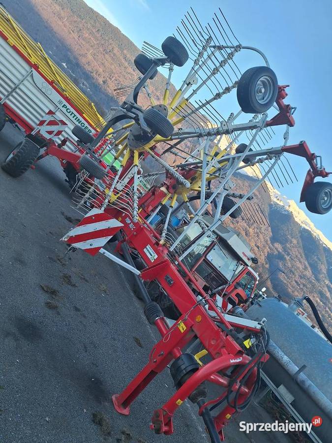 Zgrabiarka dwukaruzelowa Pottinger Krone Stan Łomża