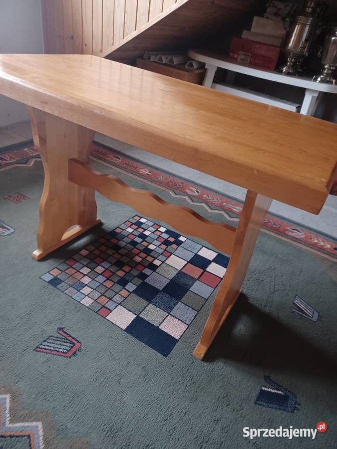 Ładny masywny stół drewniany sprzedam