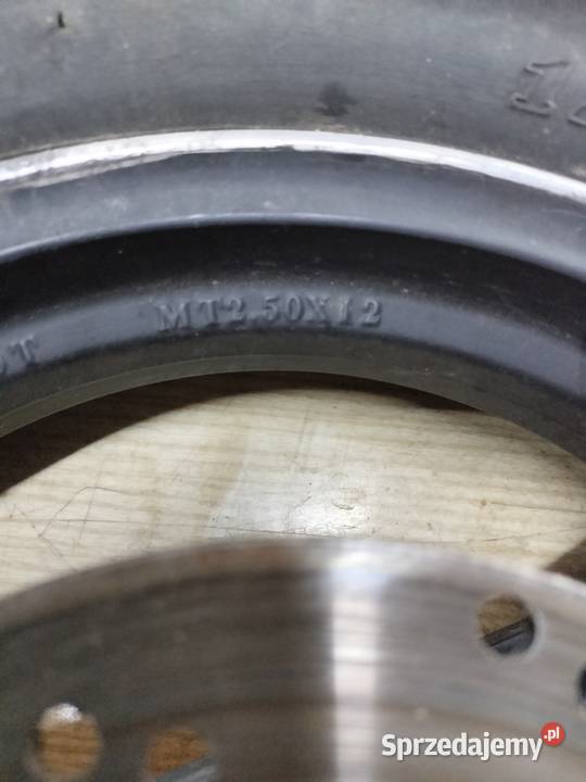 Przednie koło MT 250x12 skuter łódzkie Łubno