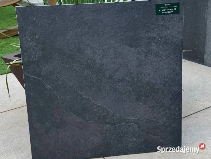 Płytki tarasowe ZOYA PIZARRA ANTRACITE 60x60x2 Bełchatów