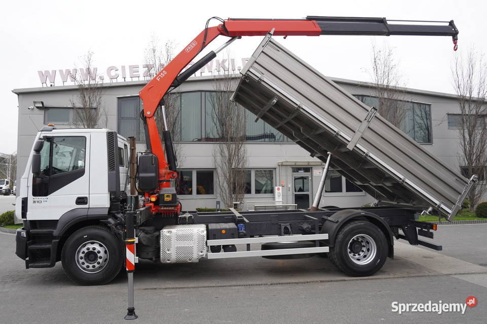 Iveco Stralis 19310 E6 4x2 Fassi 690 MTH pilot kupiony w salonie Wywrotki małopolskie