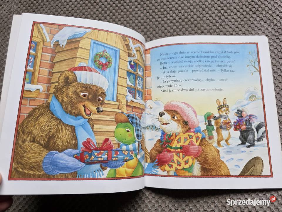 Franklin i prezent świąteczny Kraków