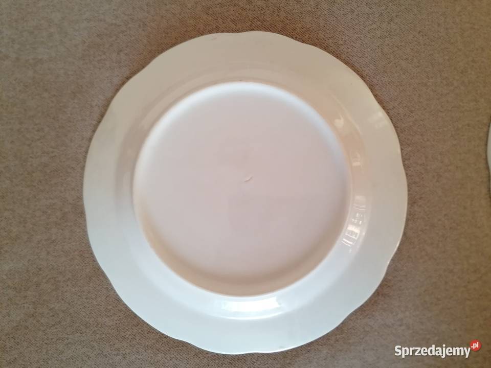 Talerz płytki 225 dekorowany niebieskimi