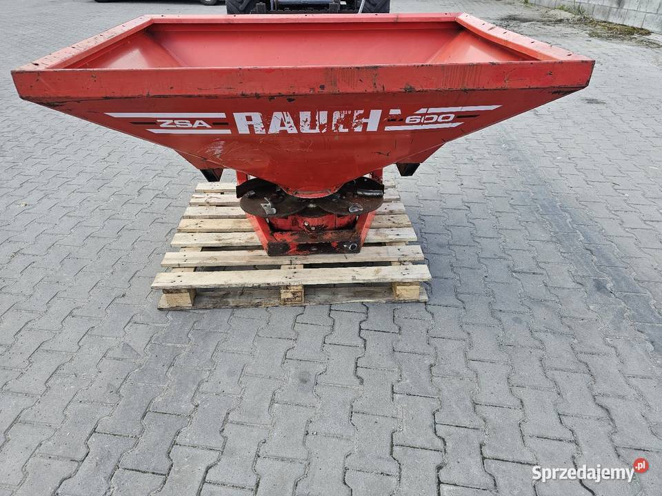 Rozsiewacz do nawozu RAUCH ZSA 600 Maków sprzedam
