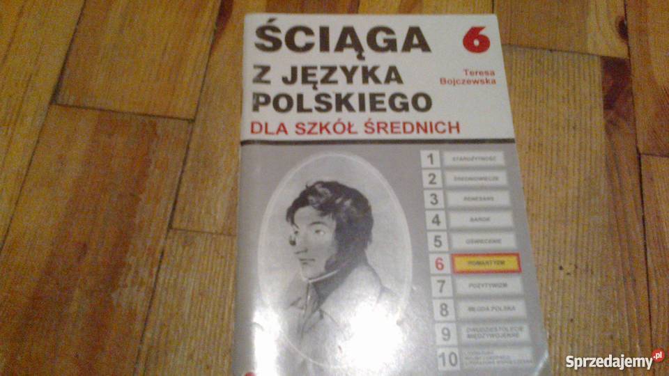 Ściaga z języka polskiego Romantyzm Oborniki Śląskie sprzedam
