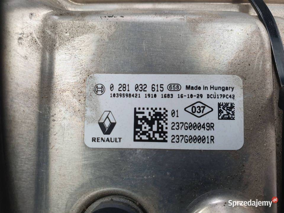 SENSOR AIRBAG RENAULT MASTER III 237G00049R kujawsko-pomorskie Lipno sprzedam