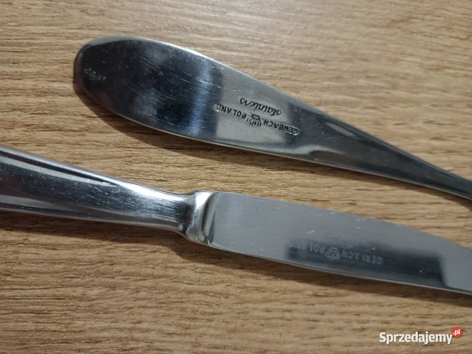 Sztućce Gerlach Kłos PRL Poznań