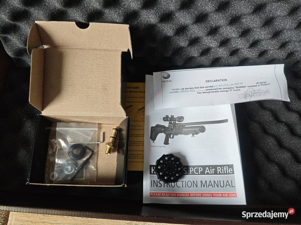 Wiatrówka PCP Hatsan Hercules 762 mm Sporty strzeleckie i myślistwo lubuskie Bogdaniec