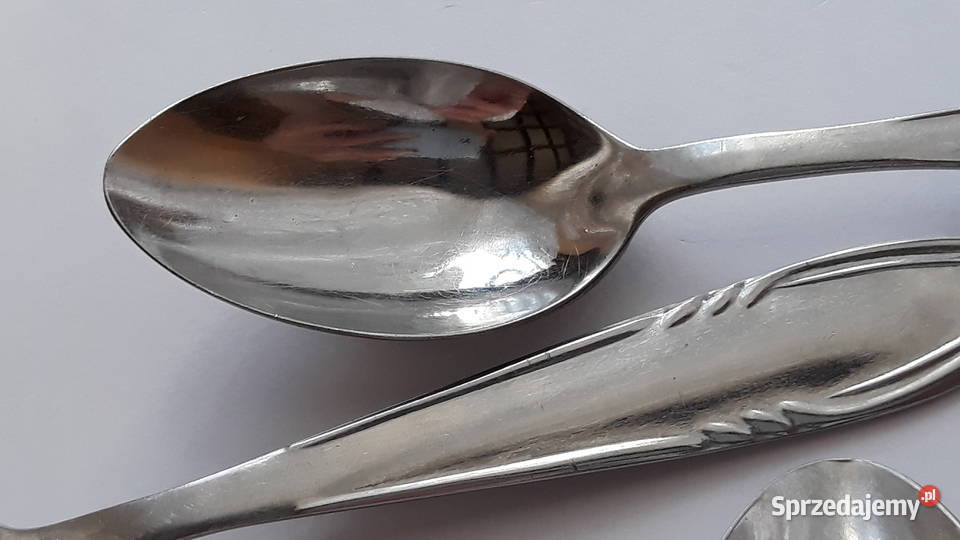 Zestaw łyżeczki do herbaty szufelka do cukru Dąbrowa Górnicza