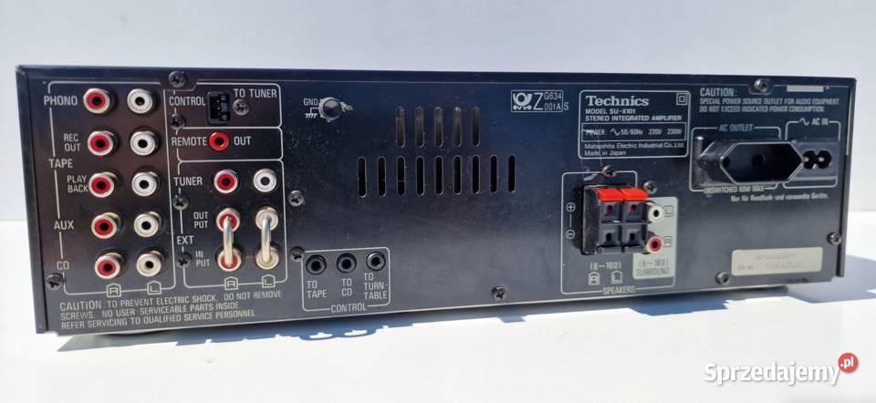 Wzmacniacz Technics SUX101 Amplifer sprzedam