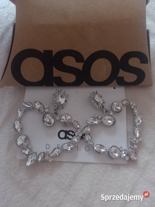 ASOS Bogato zdobione kolczyki serca z Londynu