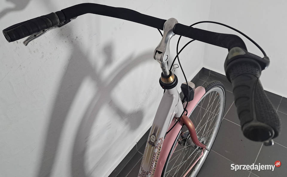 Rower damaka damski aluminiowy miejski do miasta Lublin