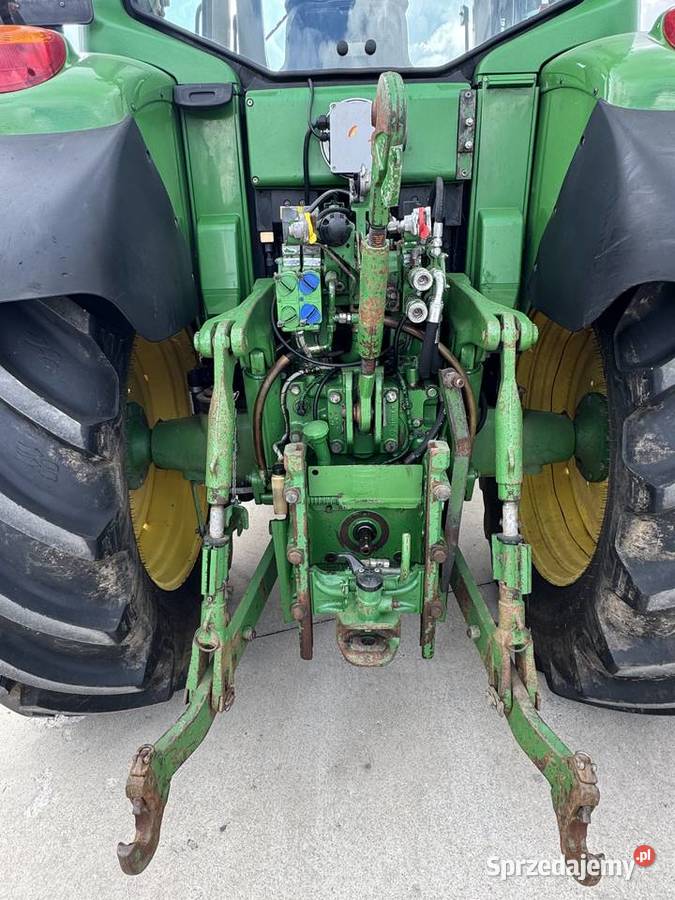 John Deere 6930 Premium manual pneumatyka Amortyzacja przedniej osi Lubowidz