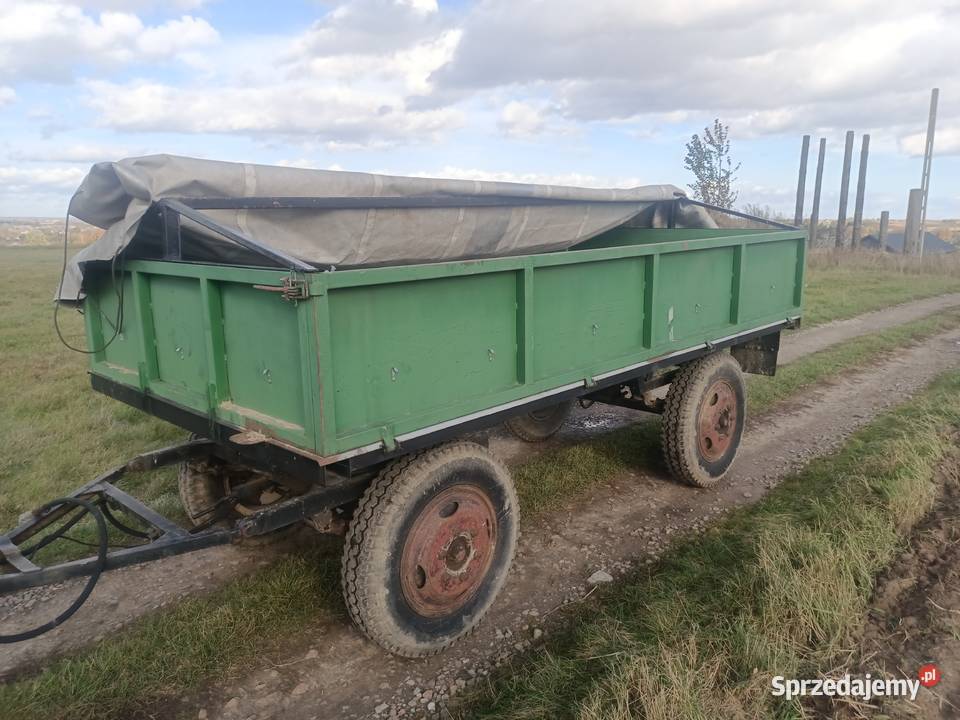 Przyczepa rolnicza SANOK D44 podkarpackie Albigowa sprzedam