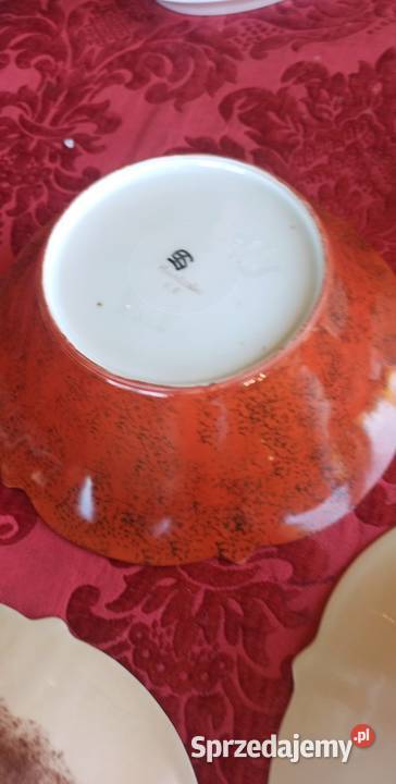 Patera miseczka z gałązką jeżyny w brązach i Porcelana i szkło Gdańsk sprzedam