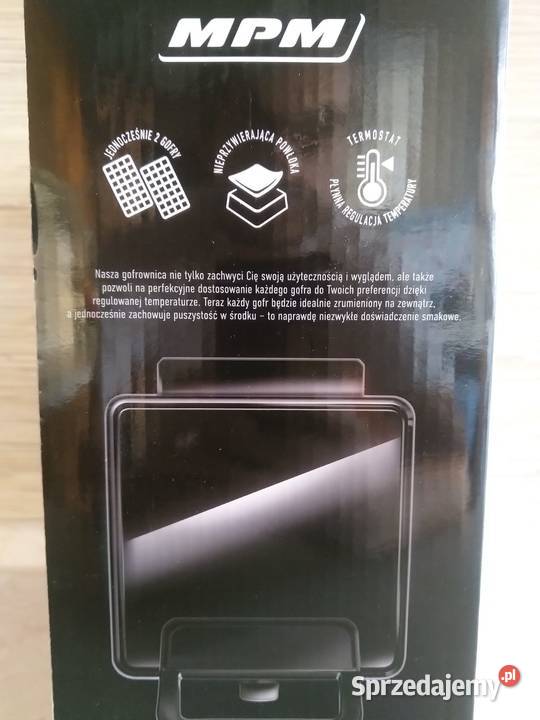 NAJTANIEJ Gofrownica 1400W Na Dwa Gofry