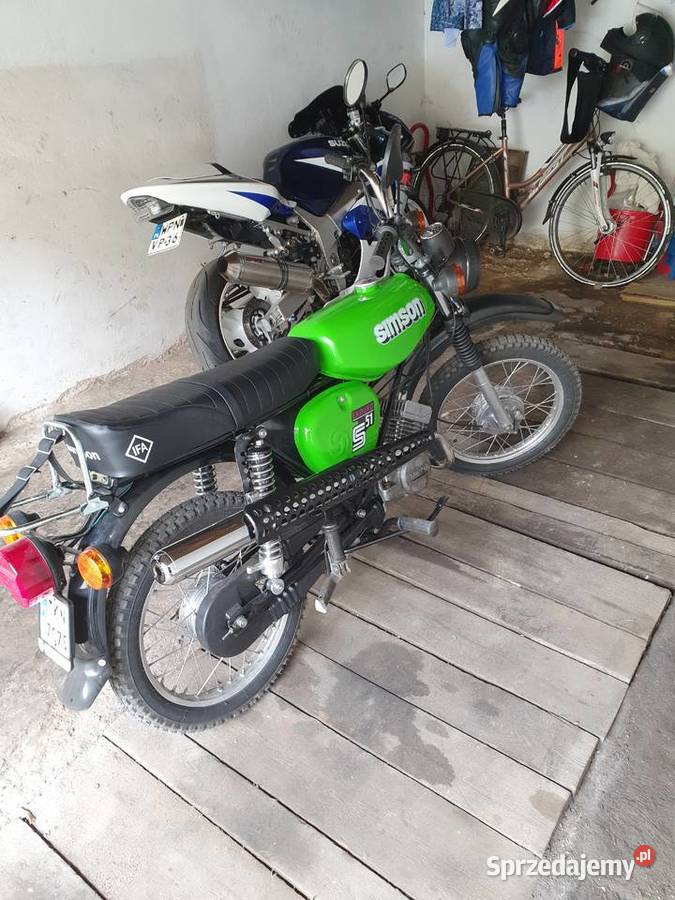 Simson s51 enduro 1986 kompleksowej odbudowie mazowieckie Płońsk