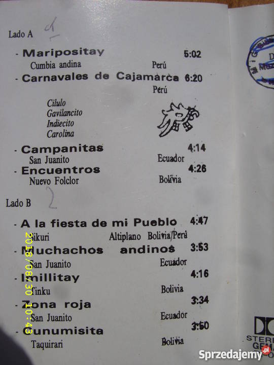 Folk kaseta PASSION INCANTO 2 Wołów