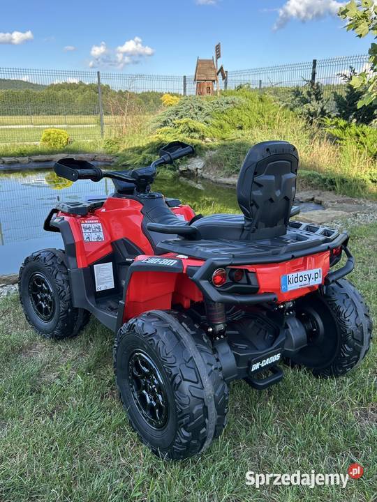Quad na akumulator CanAm 24V Outlander ATV świętokrzyskie Łopuszno sprzedam