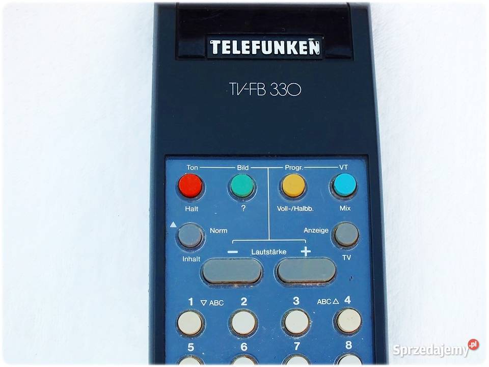 Pilot TELEFUNKEN TVFB330 do starszych lubuskie Żary