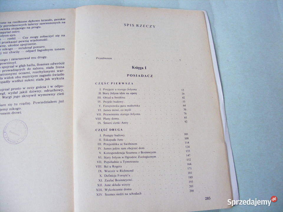 Galsworthy Nowoczesna komedia Saga rodu miękka Oborniki Śląskie