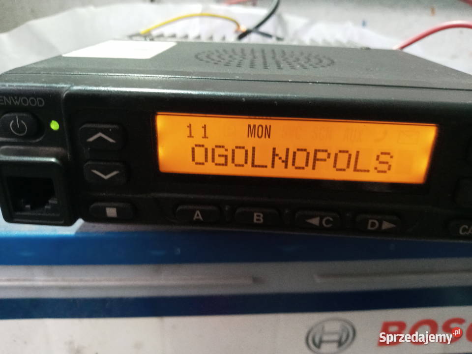 radiostacja kenwood TK 780 GPS i akcesoria