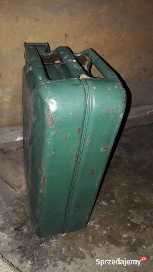 Kanister metalowy blaszany 20l Głuchołazy