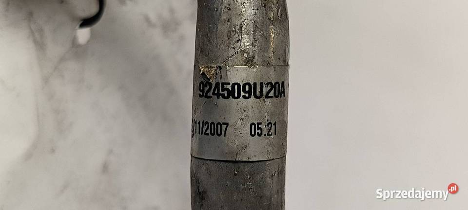 PRZEWÓD KLIMATYZACJI NISSAN NOTE 924509U20A Pozostałe Lipno