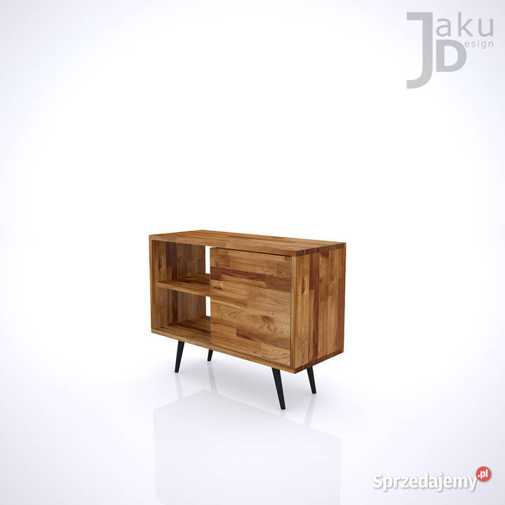 BREKK komoda 80x62 dębowa