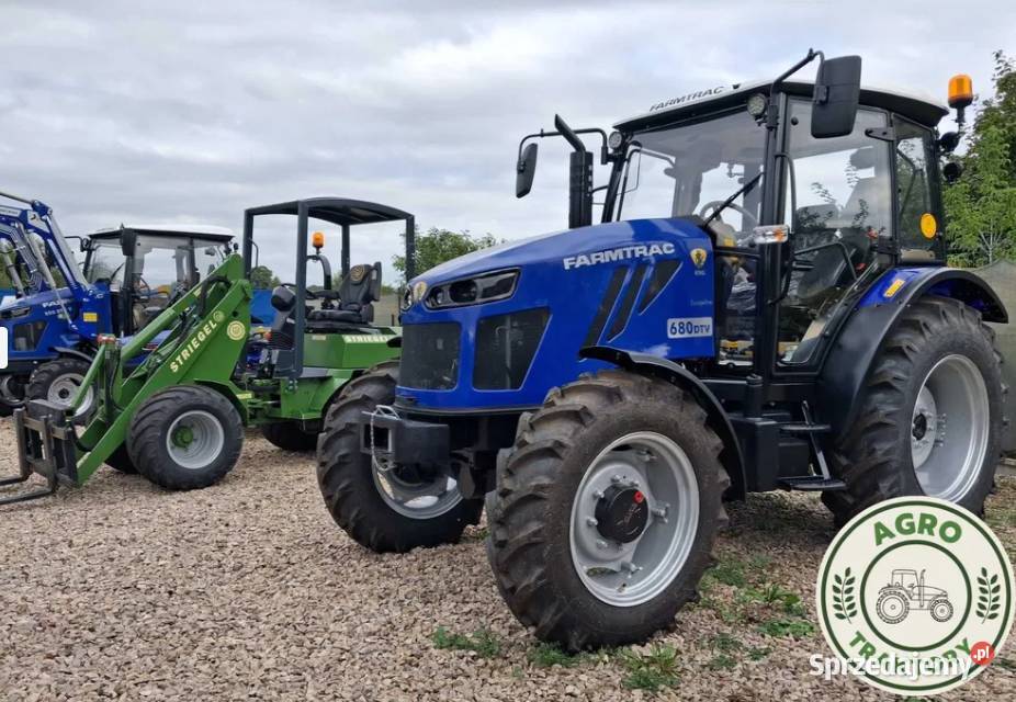 Ciągnik rolniczy FARMTRAC 680 DTV 74 zetor Wyszków