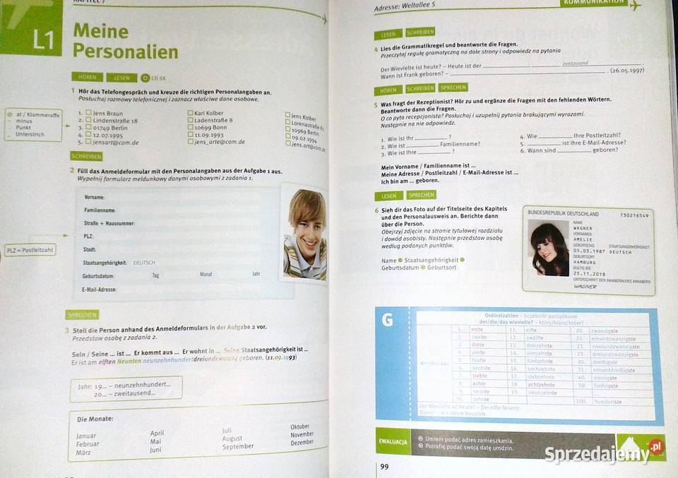 Welttour Deutsch 1 Język niemiecki S Mróz U