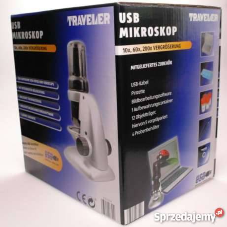 Okazja Miktroskop USB 10x 60x 200x do roślin Ostrowiec Świętokrzyski