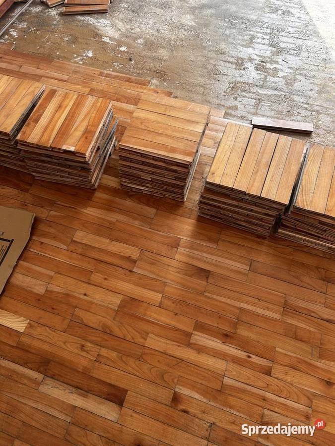 Parkiet z demontażu 35m2 Nowy Żmigród