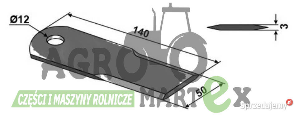 87318524 47968044 84437640 NÓŻ SIECZKARNI STAŁY