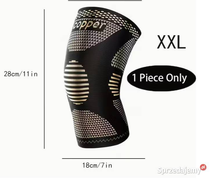 Opaska na kolano orteza 2 sztuki Oleśnica