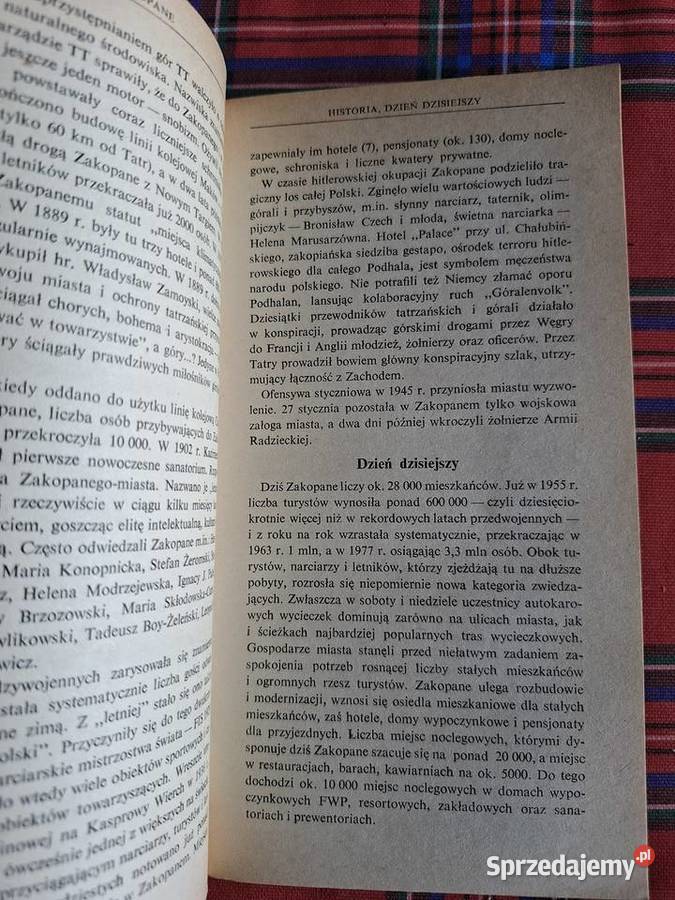 Zakopane i Andrzej Paczkowski Kraków sprzedam