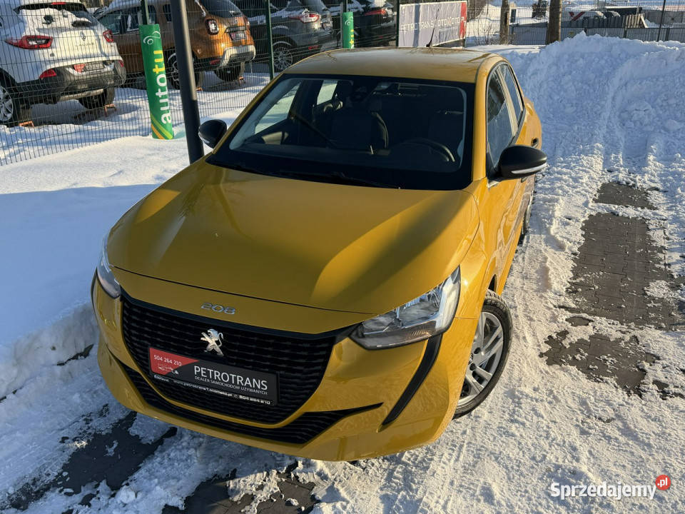 Peugeot 208 12 75 Asystent Pasa Ruchu Tempomat isofix Mrągowo
