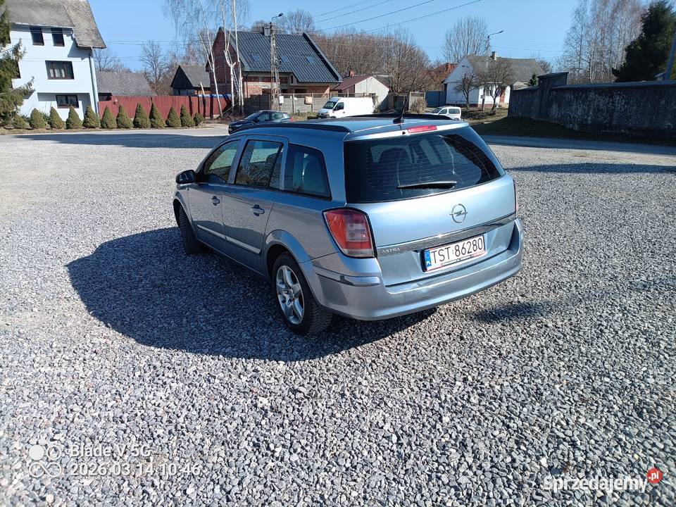 Opel Astra 2007 r świętokrzyskie Jeziorko