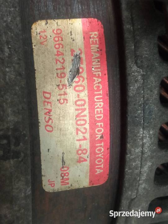 ALTERNATOR 9664219515 14 D4D Toyota Auris I