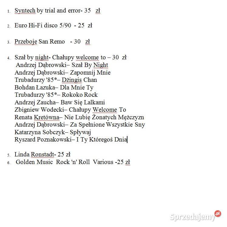 Szał by night Golden Music Rock by trial and świętokrzyskie Kielce sprzedam