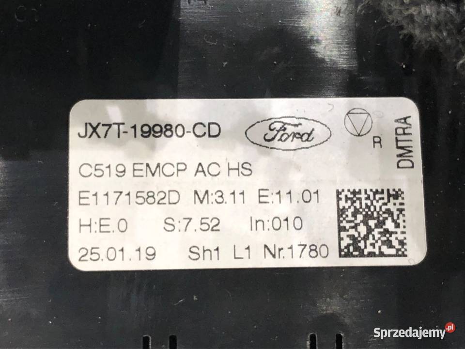 PANEL STEROWANIA NAWIEWU FORD FOCUS IV
