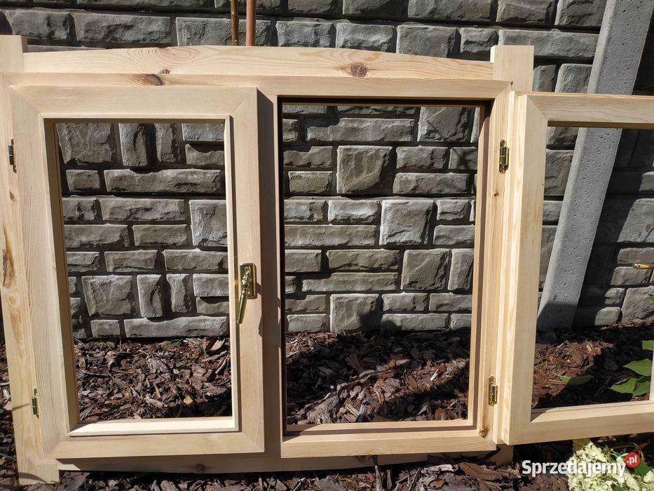 Okno drewniane 70cm Żołynia
