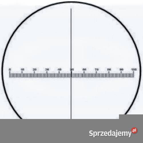 Okular mikroskopowy pomiarowy LOMO K 7x ze skalą