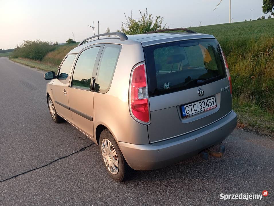 Skoda roomster 12 lpg pomorskie Pelplin