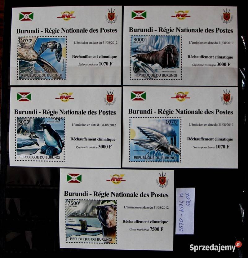 Burundi Filatelistyka