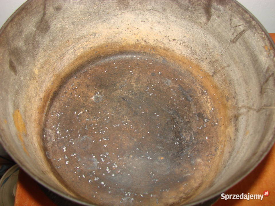 stary skandynawski żeliwny rondel Pozostałe Pruszcz Gdański