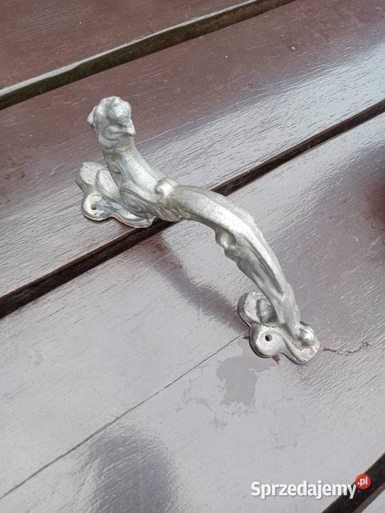 Stara popielniczka uchwyt klamka śląskie Ogrodzieniec