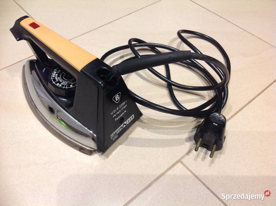 Żelazko DEZEMET typ 235 1000W czasy PRL