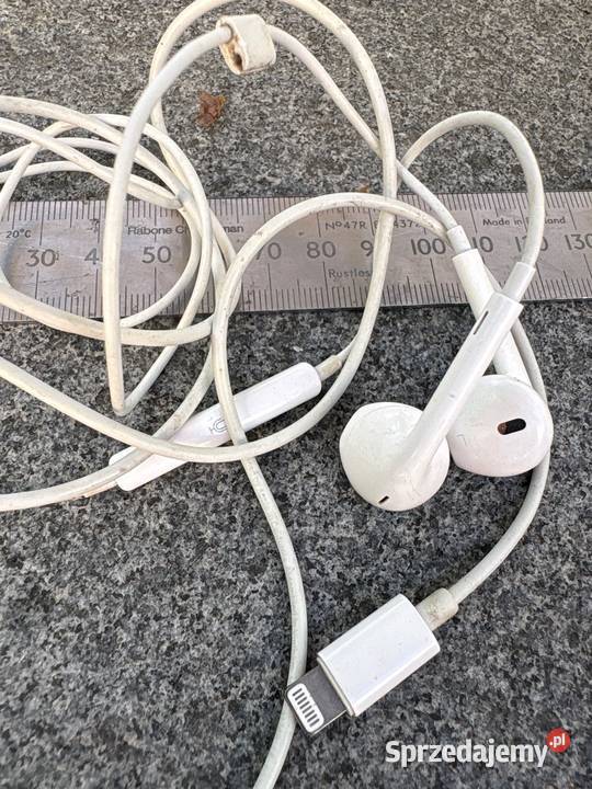 Oryginalne słuchawki Apple EarPods z złączem Poznań