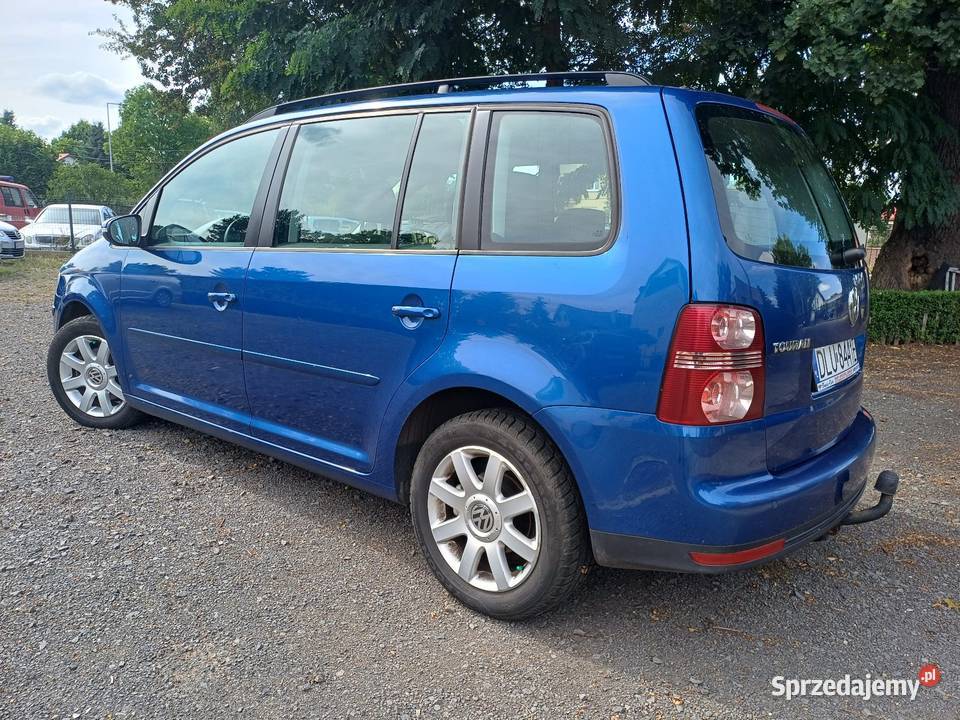 VW Touran LIFT 19 TDI 105 2009r klima Webasto gniazdo AUX Lubin
